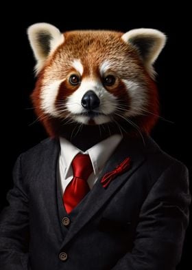 Business Red Panda