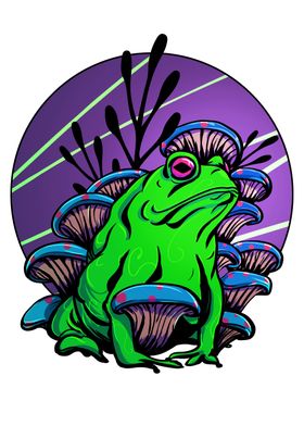 Psychedelic Trippy Toad