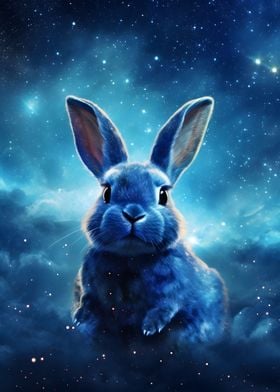 Cosmic Galaxy Bunny