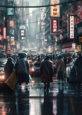 Neo Tokyo Nightlife City