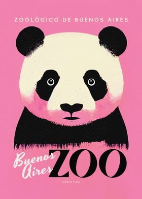Pink Panda in Buenos Aires