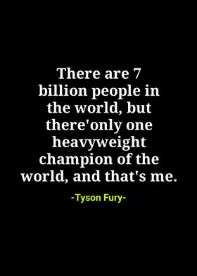 Tyson fury Quotes 