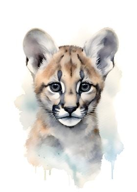 Puma Watercolor