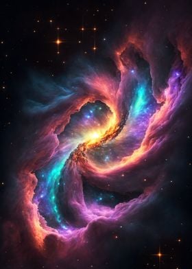 Colorful galaxy