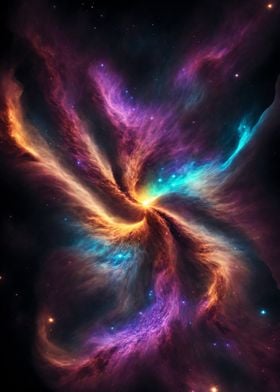 Colorful galaxy