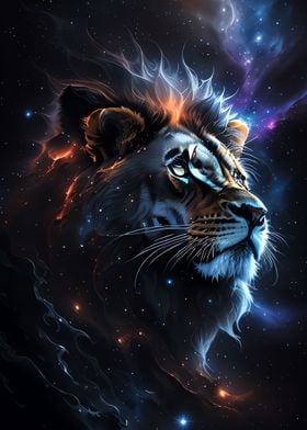 Dark Nebula Lion