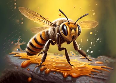 Storybook Honey Bee