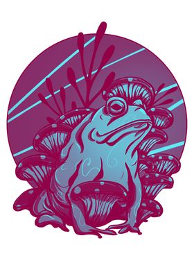 Psychedelic Trippy Toad