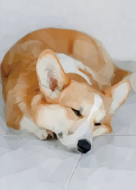 Low Poly Corgi