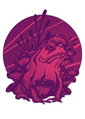 Psychedelic Trippy Toad