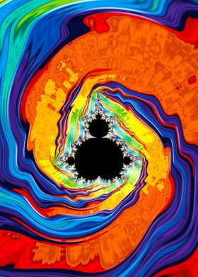 Rainbow Bliss Fractal