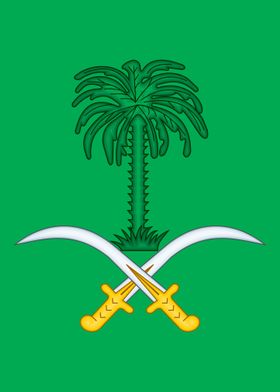 national emblem of saudi a