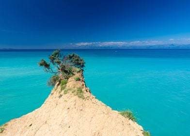 Sea landscape Greek travel