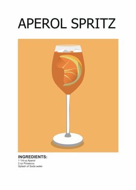 aperol spritz poster