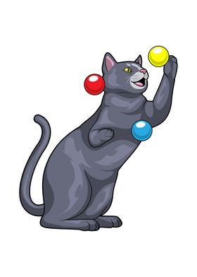 Cat Juggler Juggle