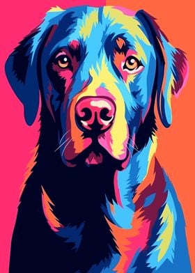 Dog Animal Pop Art