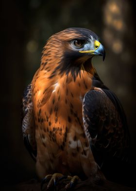 Gorgeous hawk