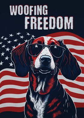 Independance Day Dachshund