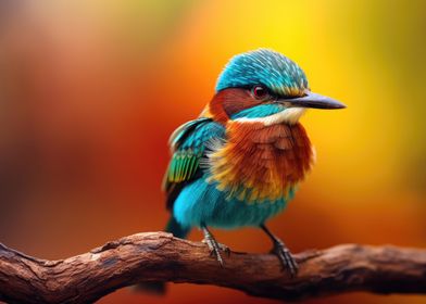 Feathered Beauty Bird