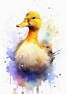 Duck Watercolor