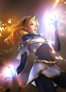 Irelia League Of Legends (Video Game) Poster Paper Print - Gaming