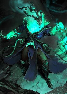 Thresh Figure The Chain Warden – League of Legends Fan Store