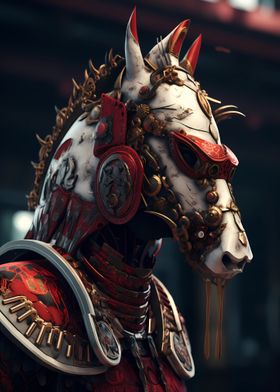 Cyberpunk Horse