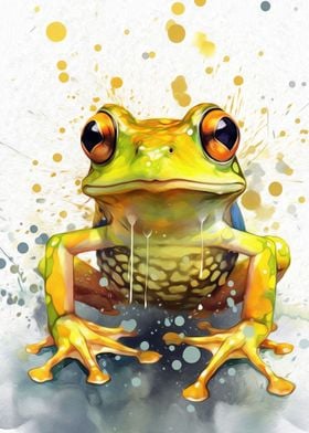 Frog Watercolor