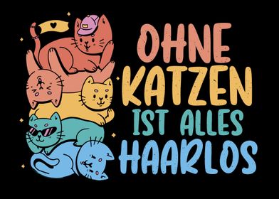 Ohne Katzen alles Haarlos