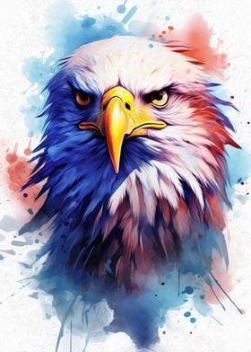 Eagle Watercolor