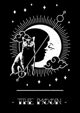 Moon phase cat  Occult  