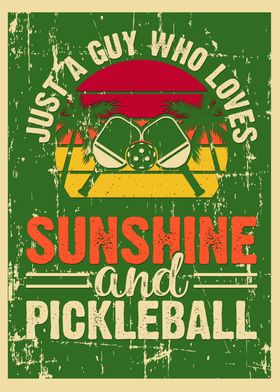 Pickleball and Sunshine