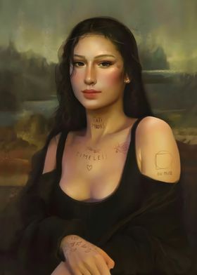 Sexy Young Mona Lisa