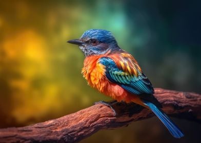 Feathered Beauty Bird