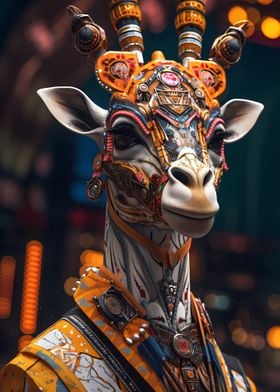 Peking Opera Giraffe