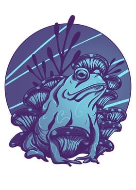 Psychedelic Trippy Toad