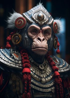 Peking Opera Chimpanzee