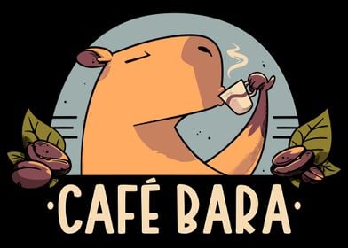 Funny Capybara Cofee