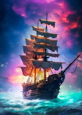 Amazing pirate ship