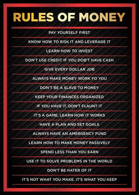 rules of money