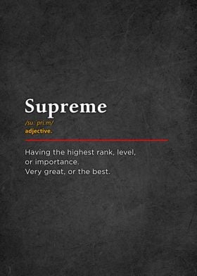 Supreme Definition Quotes