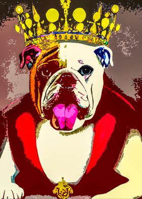 A Bulldog Queen Of England