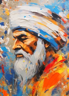 Guru Abstract Painting