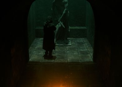 Cave Ritual Scene 3 3D