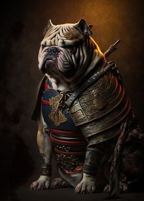Bulldog Samurai Japan 
