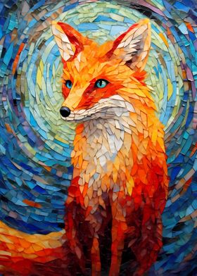 Fox Colorful