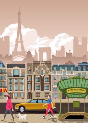 Paris Travel Print
