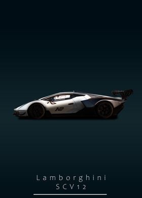 Lamborghini SCV12 Race Car