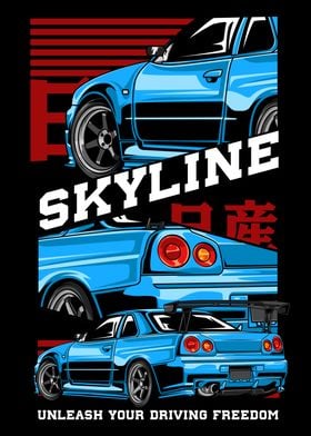 Sky Line Sport Car