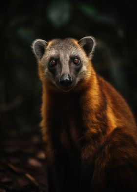 Charming coatimundi